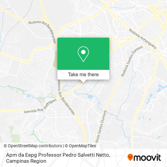 Apm da Eepg Professor Pedro Salvetti Netto map