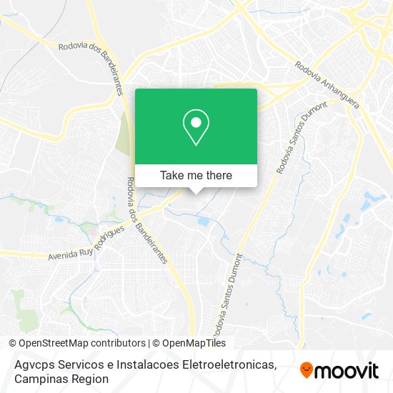 Mapa Agvcps Servicos e Instalacoes Eletroeletronicas