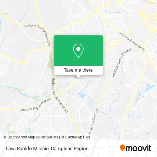 Lava Rapido Milenio map