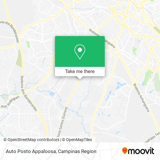 Mapa Auto Posto Appaloosa