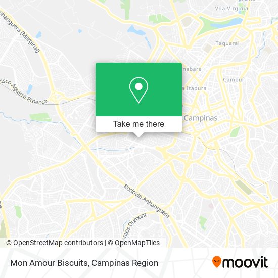 Mon Amour Biscuits map