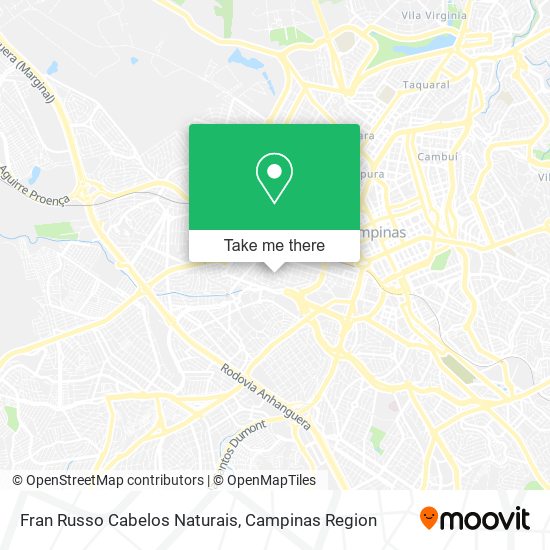 Fran Russo Cabelos Naturais map