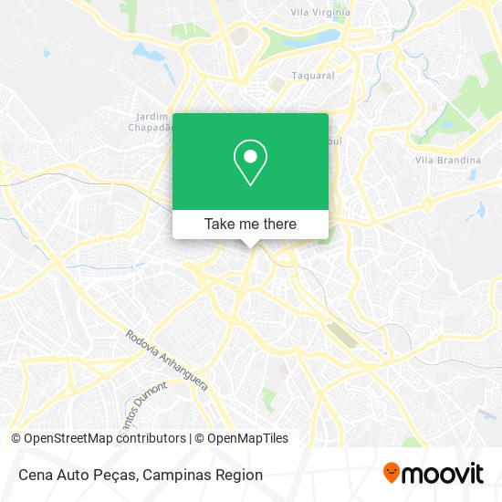 Cena Auto Peças map