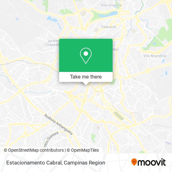 Estacionamento Cabral map