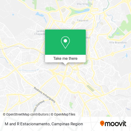 M and R Estacionamento map