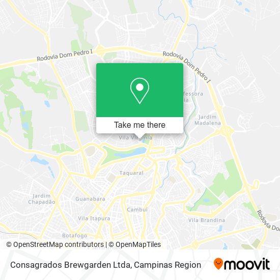 Consagrados Brewgarden Ltda map