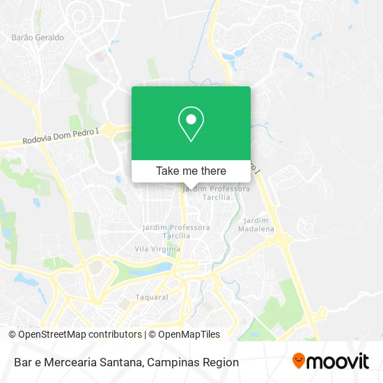 Bar e Mercearia Santana map