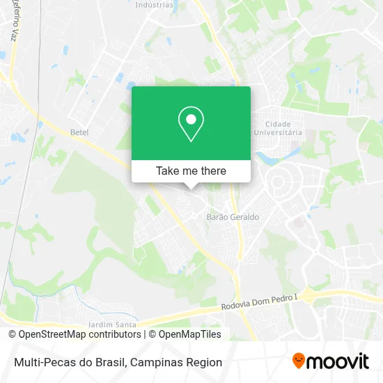 Multi-Pecas do Brasil map