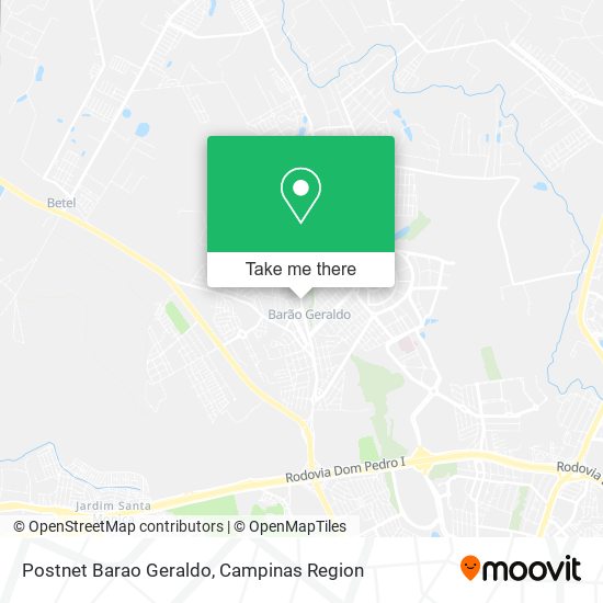 Postnet Barao Geraldo map
