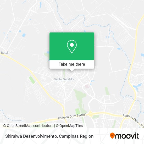 Shiraiwa Desenvolvimento map