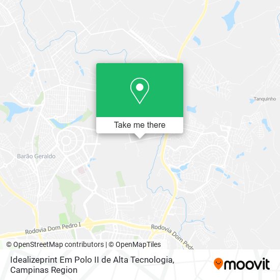 Mapa Idealizeprint Em Polo II de Alta Tecnologia