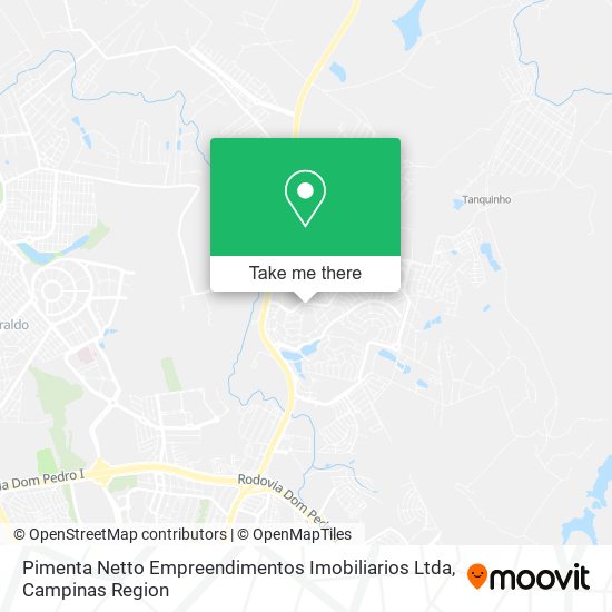 Pimenta Netto Empreendimentos Imobiliarios Ltda map