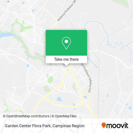 Garden Center Flora Park map