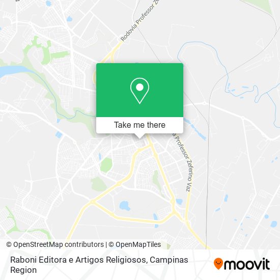 Raboni Editora e Artigos Religiosos map
