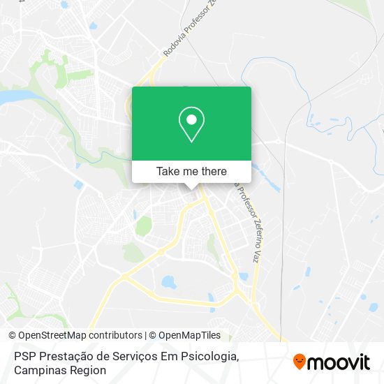 PSP Prestação de Serviços Em Psicologia map
