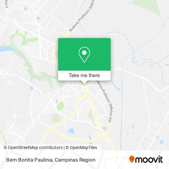 Bem Bonita Paulinia map