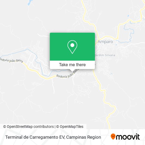 Terminal de Carregamento EV map