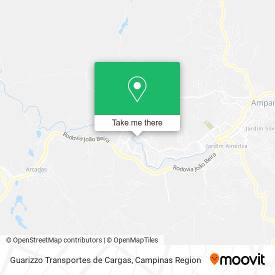 Guarizzo Transportes de Cargas map