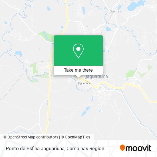 Ponto da Esfiha Jaguariuna map