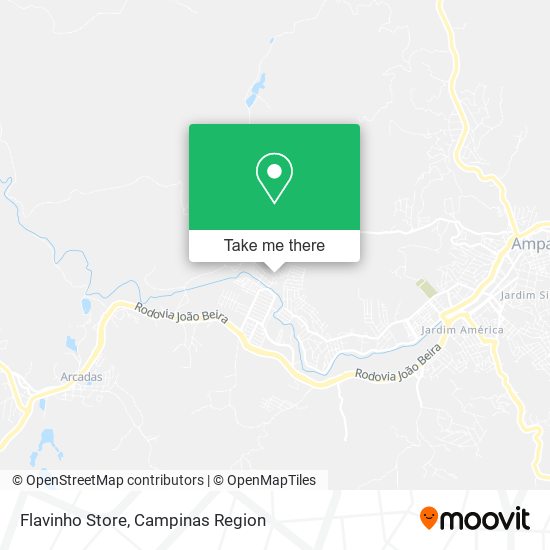 Flavinho Store map