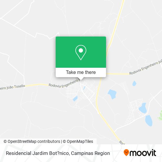 Mapa Residencial Jardim Bot?nico