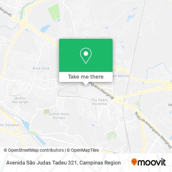 Avenida São Judas Tadeu 321 map