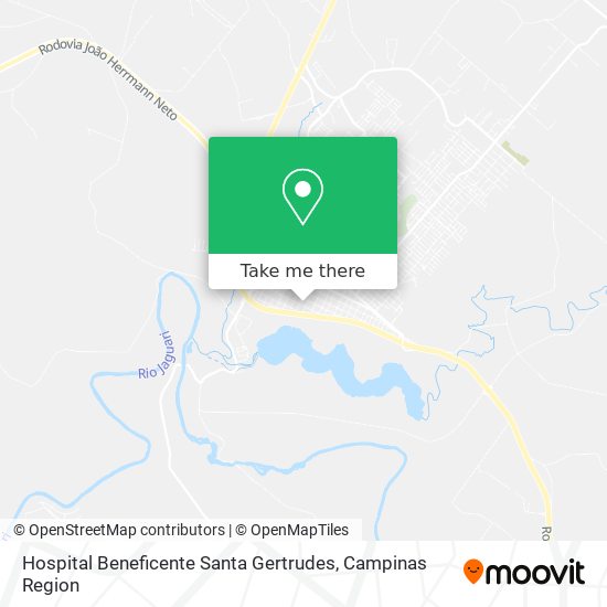 Hospital Beneficente Santa Gertrudes map