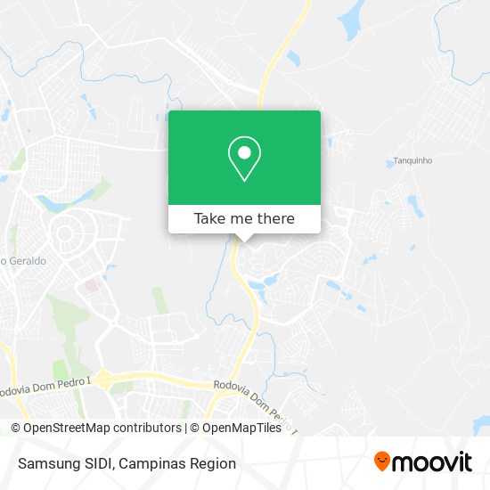 Samsung SIDI map