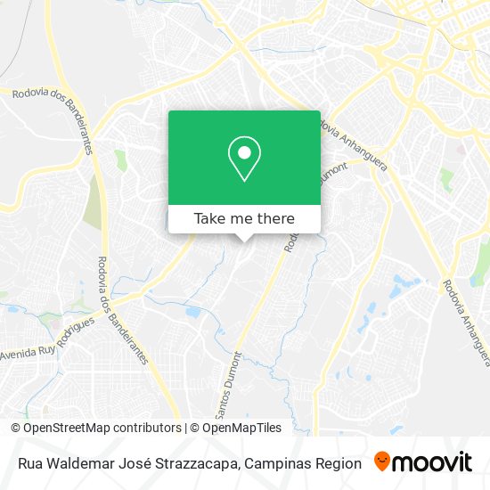 Rua Waldemar José Strazzacapa map