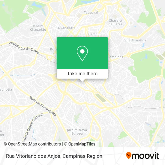 Rua Vitoriano dos Anjos map