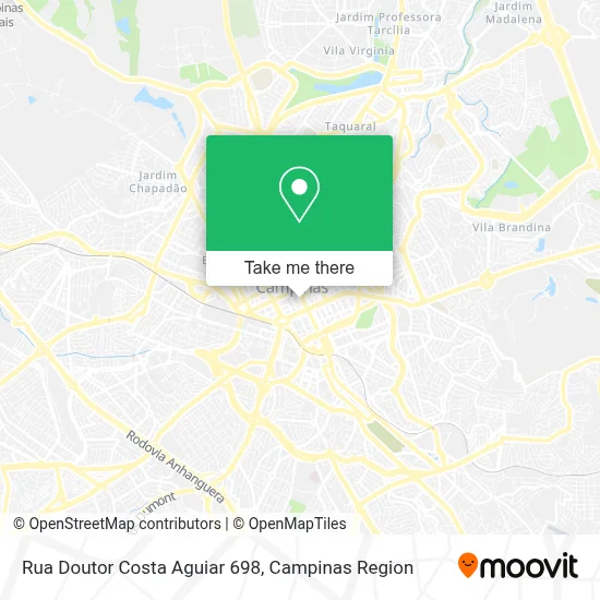 Rua Doutor Costa Aguiar 698 map