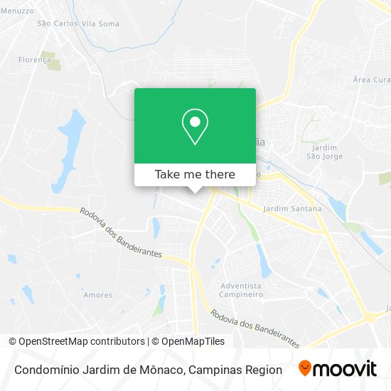 Condomínio Jardim de Mônaco map