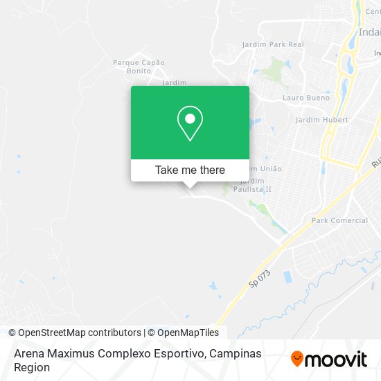 Arena Maximus Complexo Esportivo map