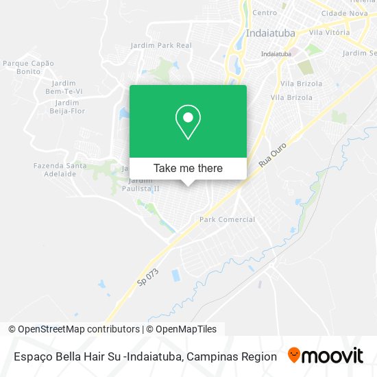 Espaço Bella Hair Su -Indaiatuba map