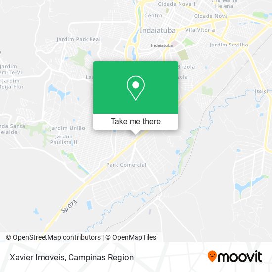 Xavier Imoveis map