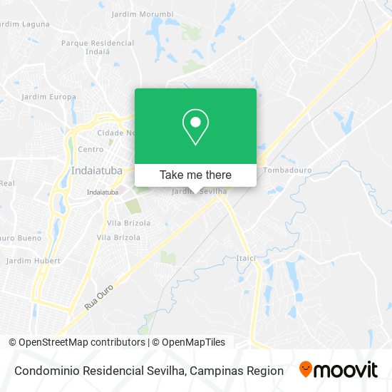 Condominio Residencial Sevilha map