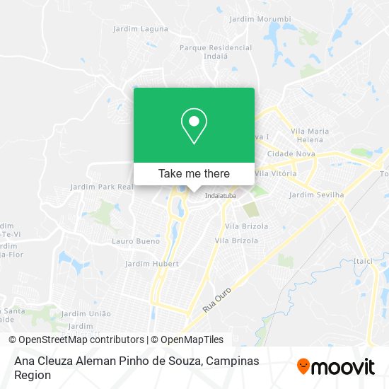 Ana Cleuza Aleman Pinho de Souza map