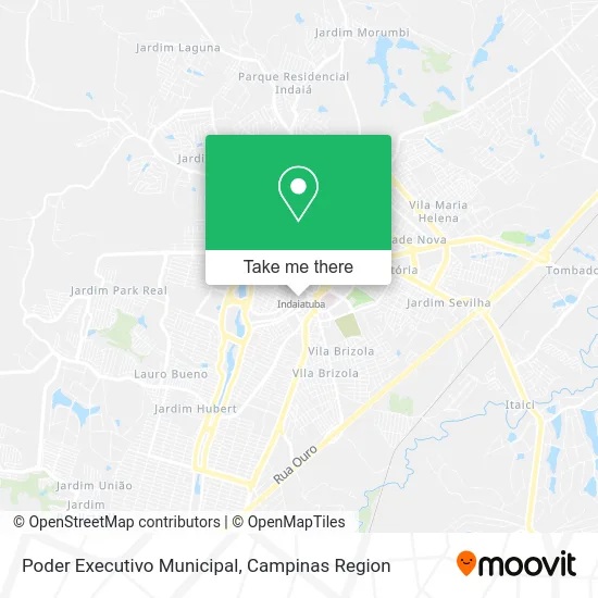 Poder Executivo Municipal map