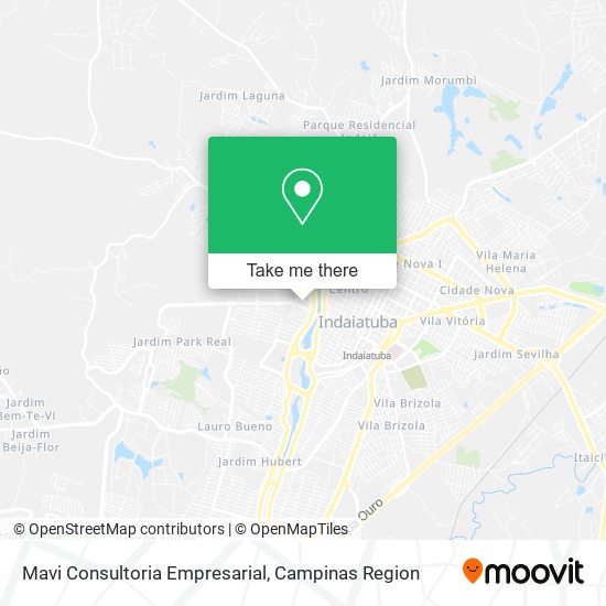 Mavi Consultoria Empresarial map