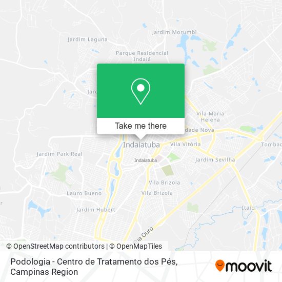 Podologia - Centro de Tratamento dos Pés map