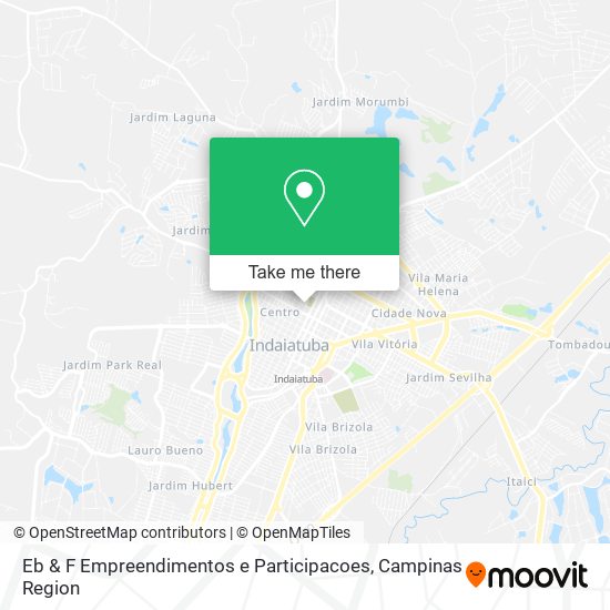 Eb & F Empreendimentos e Participacoes map