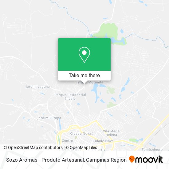 Sozo Aromas - Produto Artesanal map