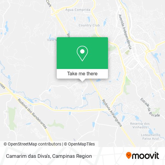 Camarim das Diva's map