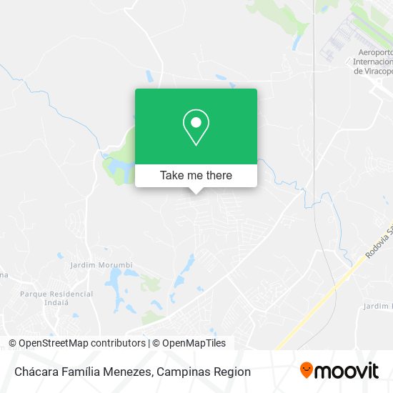 Chácara Família Menezes map