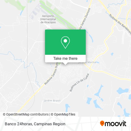 Banco 24horas map