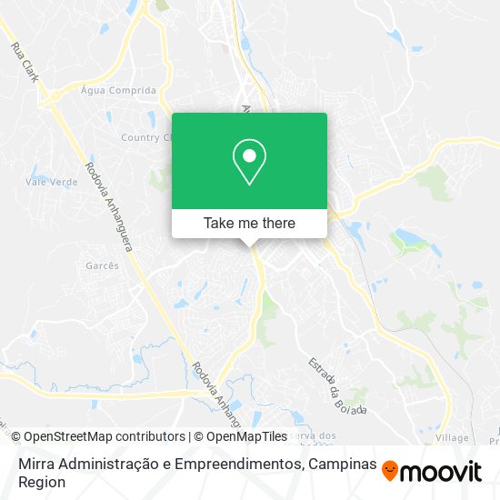 Mapa Mirra Administração e Empreendimentos