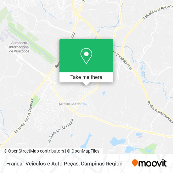 Francar Veiculos e Auto Peças map