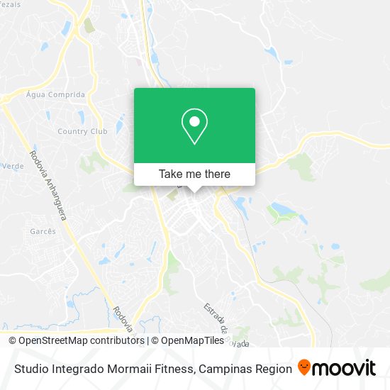 Studio Integrado Mormaii Fitness map
