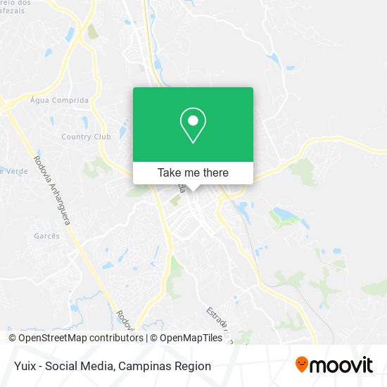 Yuix - Social Media map