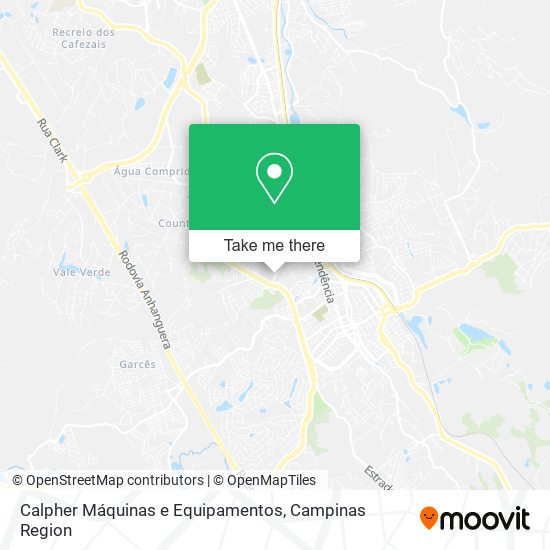 Calpher Máquinas e Equipamentos map